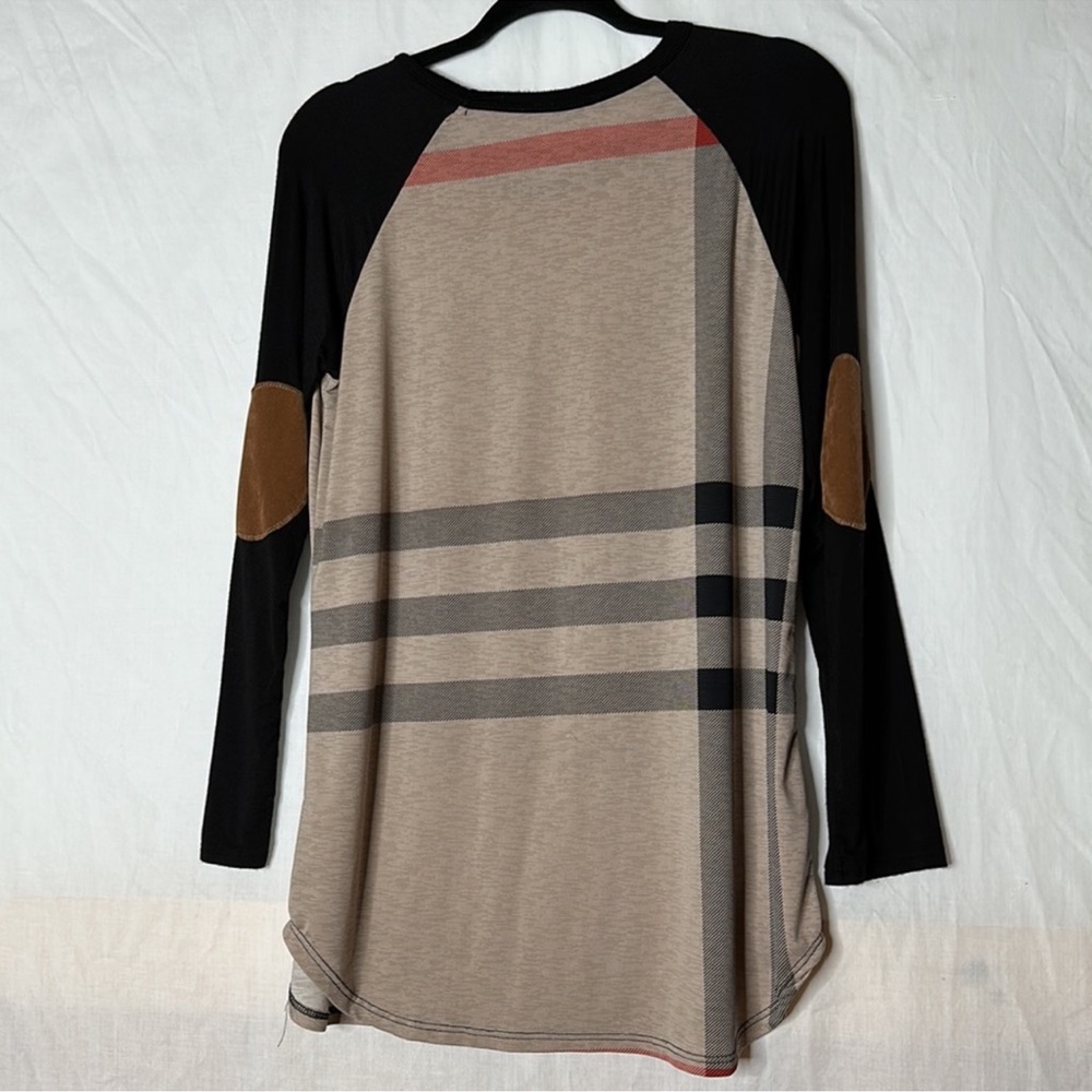 Long sleeve plaid shirt